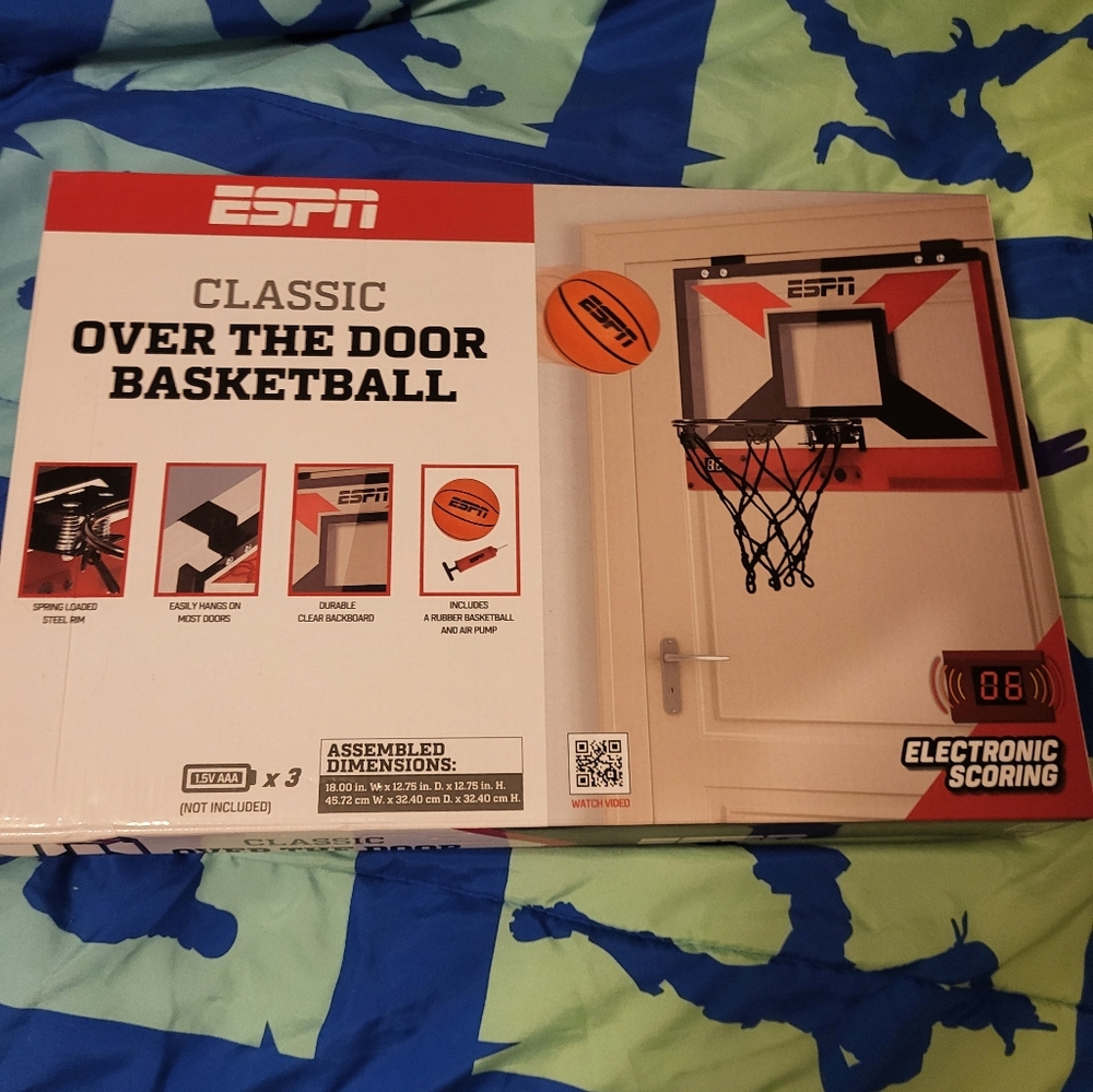 ESPN over the door basketball goal